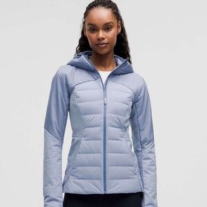 Lululemon down for it jacket blue willow